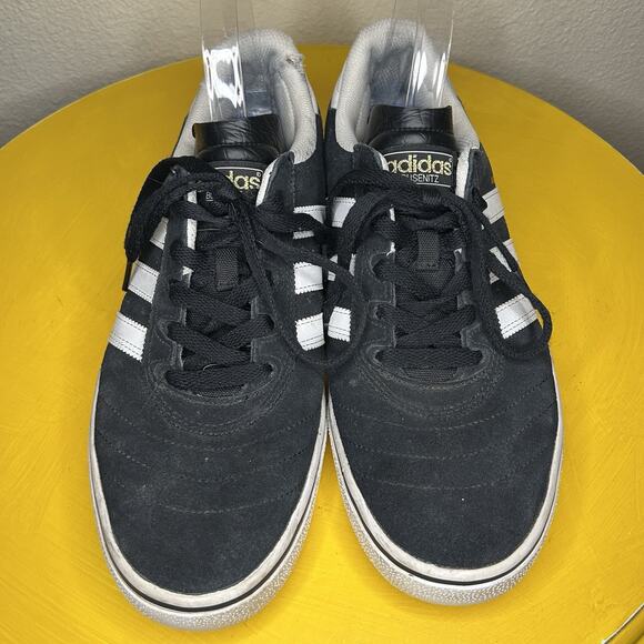 Adidas Busenitz Vulc Black Athletic Running Sneakers Shoes Trainers Men’s 11.5 - Picture 8 of 15